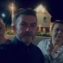 The manager thought it was haunted – and now investigators called to the Winter Green pub near Sheffield agree. PIctured outside the pub are WAH Paranormal investigators Hayley Whitehouse, Andy Pollard, and Wendy Whitehouse.