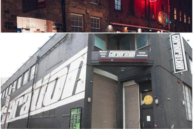 Sheffield venues The Leadmill and Corporation are both at risk of closure
