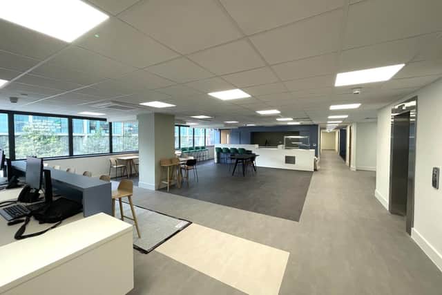 Pennine Five, the major Sheffield city centre office refurbishment by RBH Properties