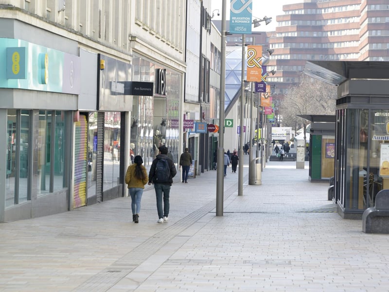 People's shopping habits have changed enormously since 2000, when the internet was still in its infancy. The Moor in Sheffield has undergone a huge revival in the past 20 years and is an example of how planners think retail might survive in future, putting the emphasis on a mix of uses with shops sitting alongside a new market hall, cinema, cafes and even a boutique bowling alley.