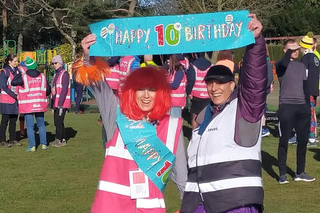 Sheffield's Graves Parkrun celebrated its 10th birthday this weekend after launching its first community get together in 2012.