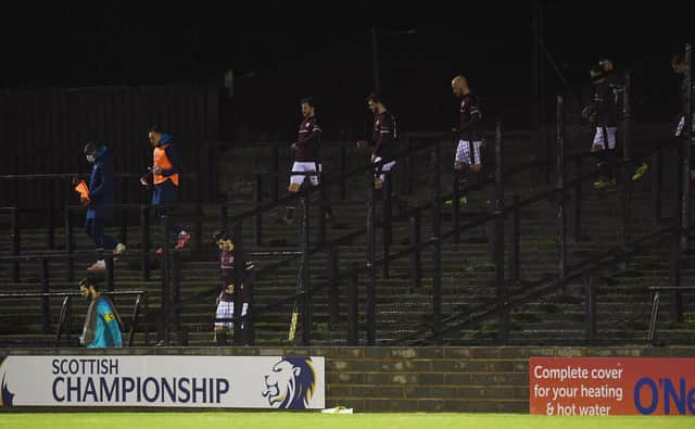 How the Hearts players rated against Ayr United. Picture: SNS