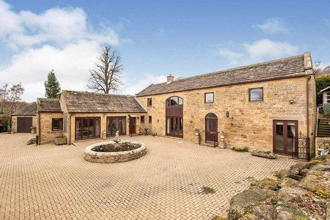 This three-bedroom, stone-built detached residence, sitting in landscaped gardens and witth magnificient countryside views, is on the market for £1.3 million with Bagshaws Residential.