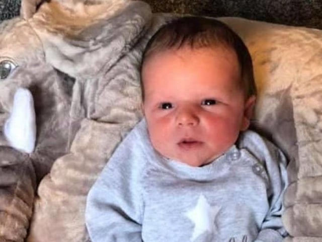 Romy Reginald was born on April 3.