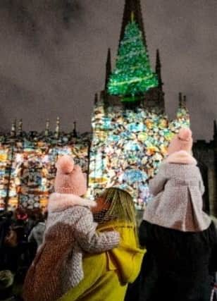 The cathedral’s Christmas lights spectacular returns to Sheffield for six nights