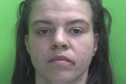 Chantay Finch, 28,  of no fixed address, pleaded guilty to theft and ten counts of fraud, and was sentenced to two years and two months in prison at Nottingham Crown Court, on June 8.
