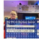 Buzz Bingo Sheffield Parkway staff awarded one lucky man a £50,000 cheque at the Big Buzz Special jackpot game last month