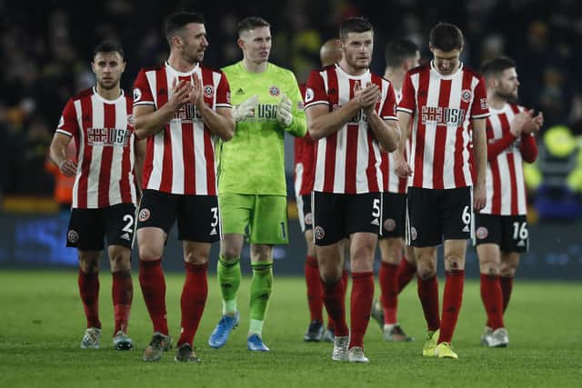 Sheffield United's players are ready for action in the battle for Europe: Simon Bellis/Sportimage
