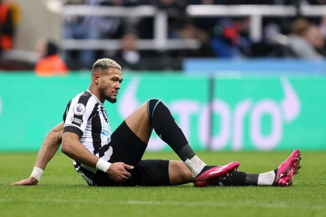 Howe didn’t want to take any risk when Joelinton went down feeling his thigh during the defeat to Liverpool. The Brazilian should be OK for this weekend. Return date: Manchester United (N) 26/02. 