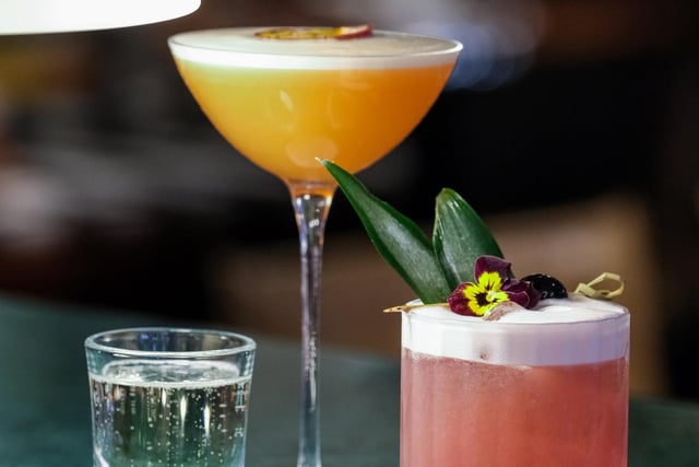 Cocktails on offer at brand new Sienna kitchen and bar at Meadowhall