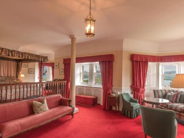 The bedroom suites all come with their own names - for example, the Boswell suite, Macbeth suite, Mitchell suite, Fleming suite, Wallace suite, Buchan suite, Macdonald suite and many more