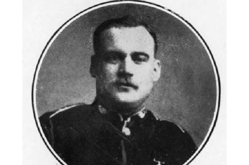 A plaque has been put in place to remember four brothers, killed in World War One, including Arthur Edward Pridmore, pictured.
