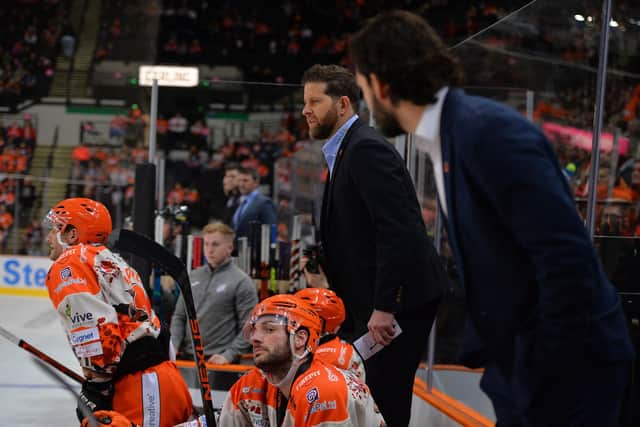 SHeffield Steelers coach Aaron Fox leads his team for the 100th time tonight