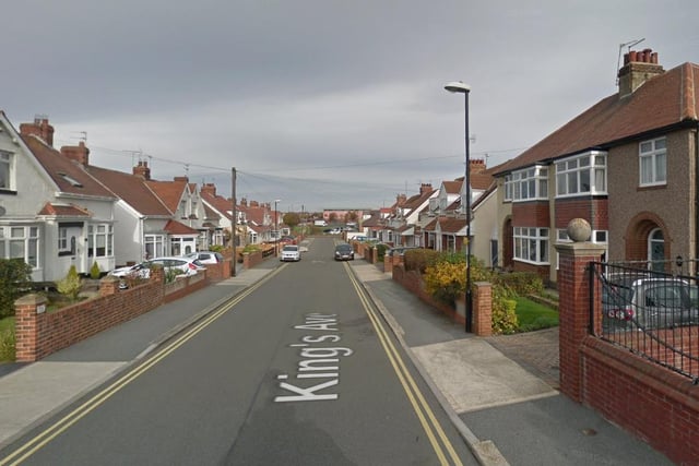 Six violence and sexual offences were reported to have taken place "on or near" this location