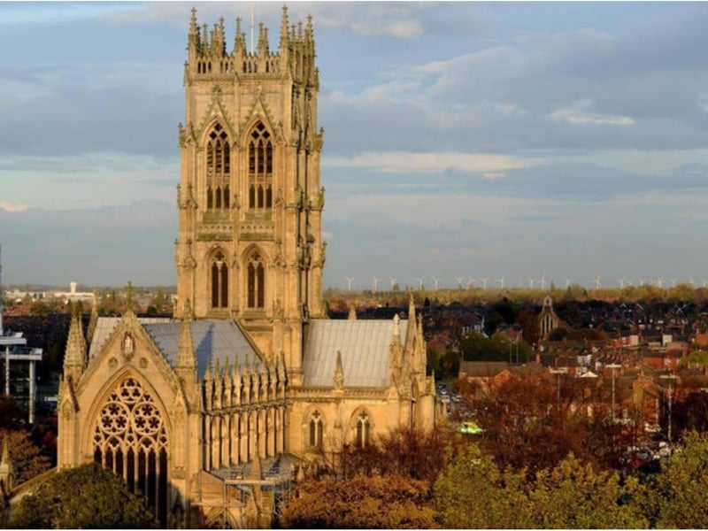 The grandeur of Doncaster Minster makes people proud of the town.
