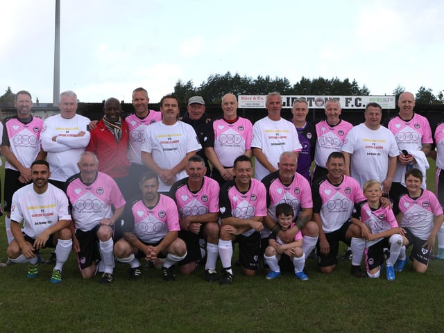 Clipstone Legends line up for the lens