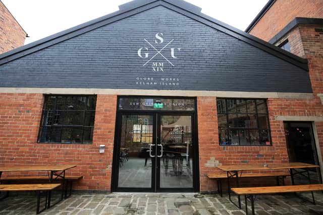 Saw Grinders Union is a new cafe bar and restaurant in Globe Works. Picture: Chris Etchells