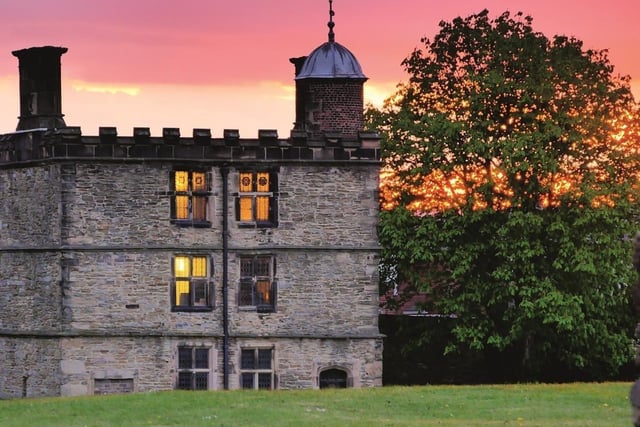 Another glorious sunset here showing off one of Sheffield's most historic buildings, Manor Lodge, at its beautiful best.