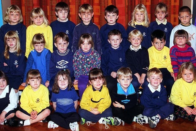 My first year at Oughtibridge Primary School in 1998
