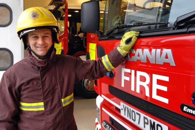 Tom Cowan swapped life on the pitch for a career fighting fires in Sheffield