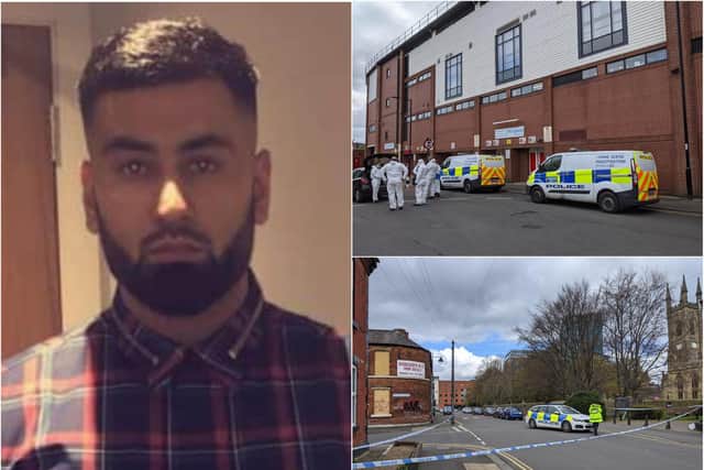 Khuram Javed was shot dead in Sheffield last weekend
