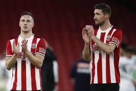 Phil Jagielka and Chris Basham during their time together at Sheffield United: Simon Bellis/Sportimage