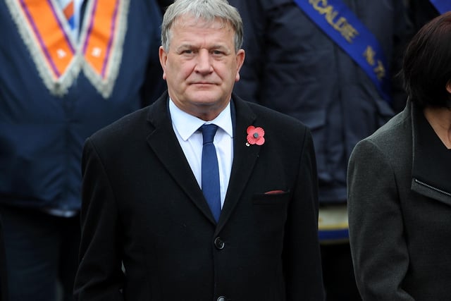 David Torrance MSP joined the many who laid wreaths at the War Memorial