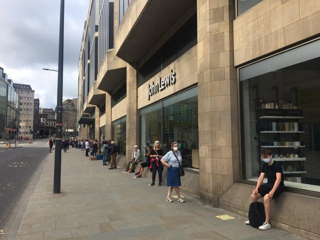 As part of Scotland's route map out of lockdown, today is the first day that non-essential indoor retail can open