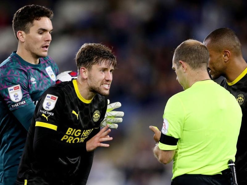 100 yellow cards, 4 red cards