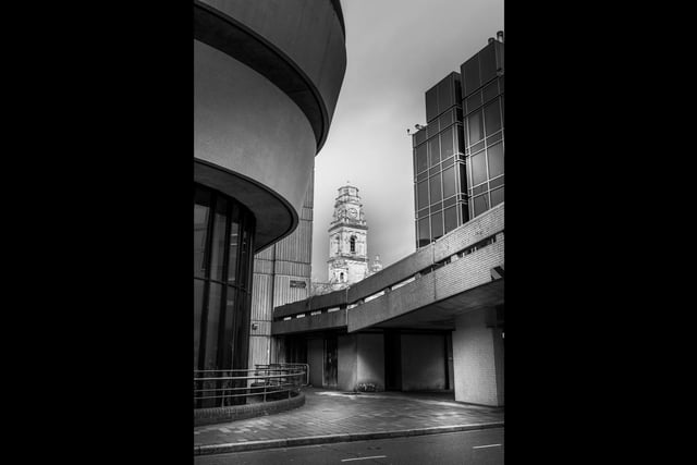 View through to the Portsmouth Guildhall Tower.
Picture: Raymond Clarke