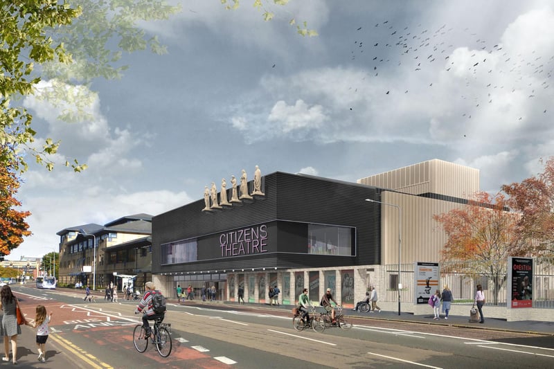 The new-look Citizens Theatre is due to be reopen to the public by the end of 2024.