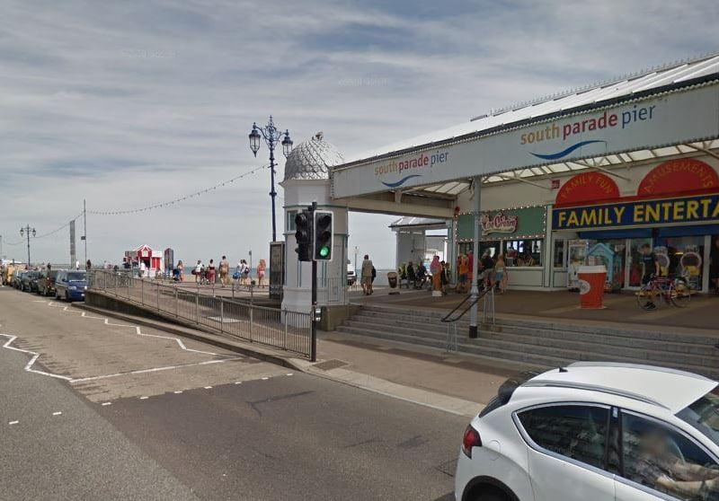 Plenty of our readers suggested this parlour on South Parade Pier and their 'pink and white whippy'.