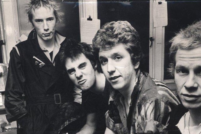 The Sex Pistols at Radio Hallam, December 1976