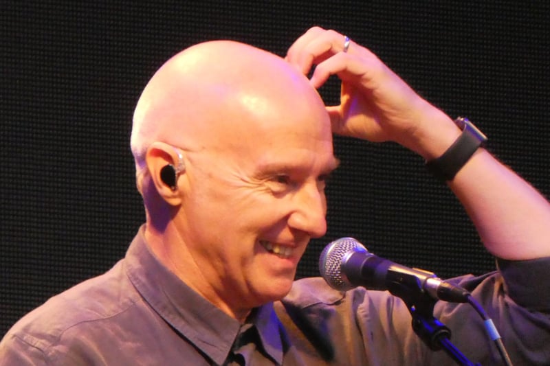 Former Ultyravox frontman, Midge Ure, is a familiar figure in Fife having played a number of gigs here in recent years including Byre In The Botanics in St Andrews(Pic: Cath Ruane)
