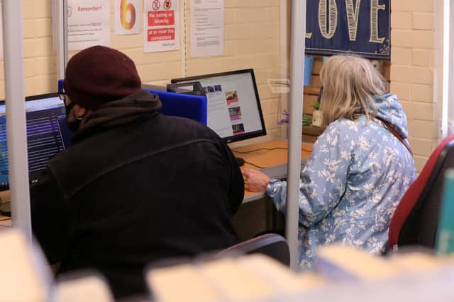 The public computers remain available for use at Jordanthorpe Library