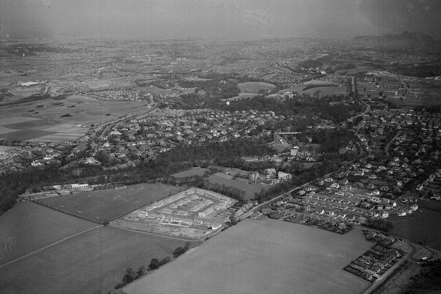 An aerial view of Colinton taken in 1960.