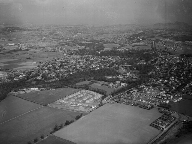 An aerial view of Colinton taken in 1960.