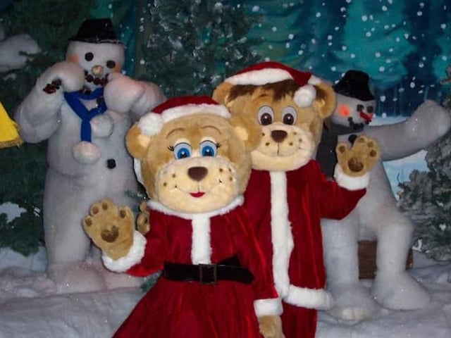 The Sundown Adventureland theme park near Retford has been transformed into a winter wonderland until Christmas Eve. So why not pop along, climb aboard one of Santa's sleighs and take a magical journey through the enchanted forest on the park's 'Night Before Christmas' ride?