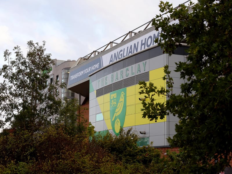 Average attendance at Carrow Road is 26,065.