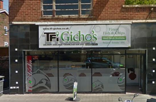 This fish and chip shop has a five food hygiene rating.