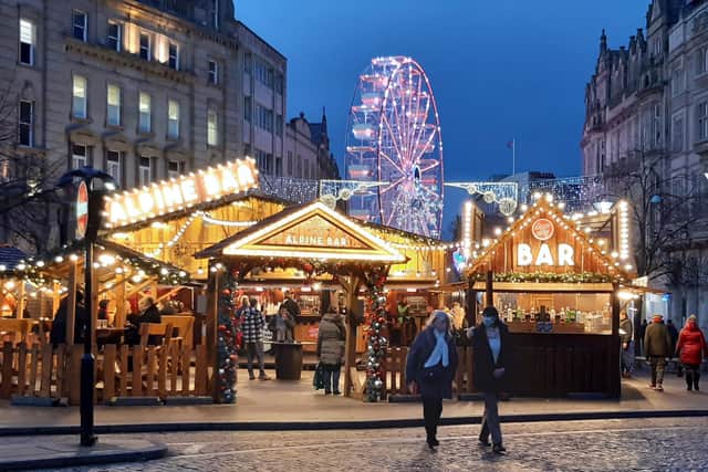 The city council announced the Alpine Bar and Big Wheel, plus some cabins selling gifts and food and drink, will be on The Moor instead of Fargate this year.