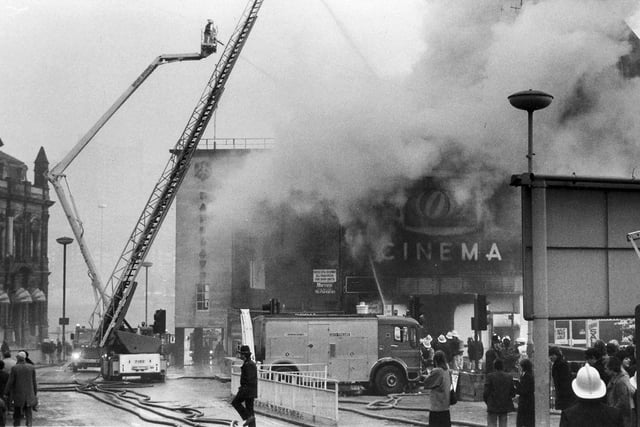 A serious fire broke out in the the Classic Cinema in February 1984, following which the remains of the cinema were demolished