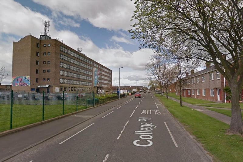 There were eight positive cases in Ashington's College ward where the rate is 158.7.