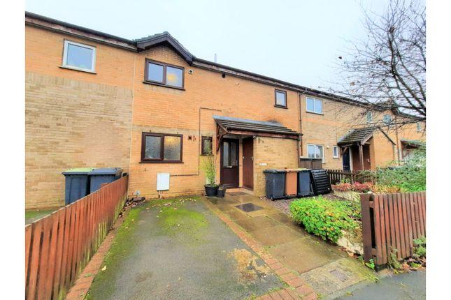 This four bedroom terraced house has a large rear garden and driveway parking. It is on the market through Purplebricks with offers in the region of £140,000 being invited.
