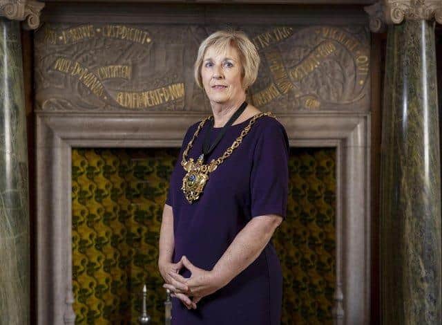 Sheffield's Lord Mayor, Councillor Gail Smith, is planning a sponsored skydive tomorrow