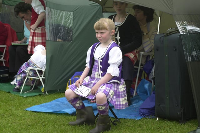 There may have been Hollywood stardust at the games, but Highland dancers still faced the long wait to find out if they'd won