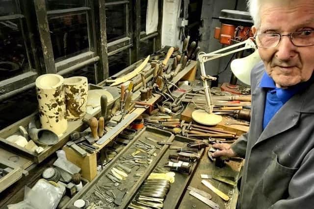 Stan moved to a workshop at Kelham Island Museum in 2009.