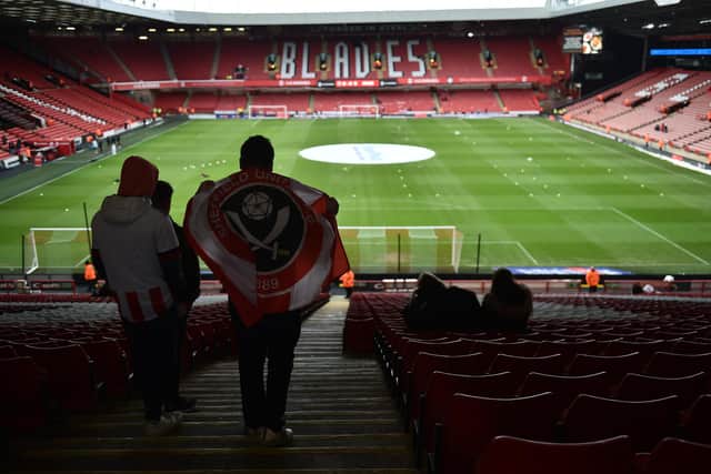 Sheffield United fans will soon not be legally obliged to provide Covid-19 passports to get into Blades matches (Nathan Stirk/Getty Images)