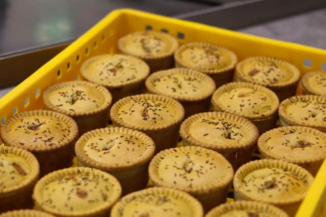 Two thousand savoury pies are made weekly at Derbyshire Pie & Co's unit on the Welbeck estate.