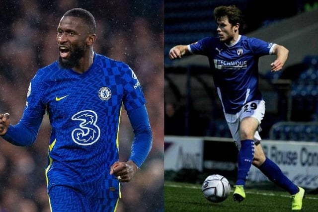 The physically imposing Rudiger has been enjoying an excellent season for the Blues so far, with his pace allowing them to push higher up the pitch than they normally would. His ability to read the game is also massively understated. He signed from Roma in 2017 for a fee of around £33 million. 

Alex Whittle is a defensive minded full back who can also function as a left sided centre half and he's been excellent for Chesterfield this year. A boyhood Liverpool fan, he'll be wanting to get one back over Chelsea after they drew 2-2 with the Reds in their last fixture. Again, he came to Chesterfield on a free transfer.